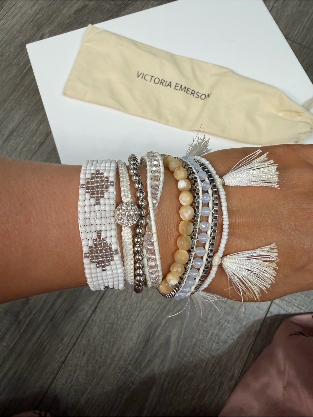Victoria Emerson “Attica BOho Cuff Bracelet “ stack bracelet Y2K